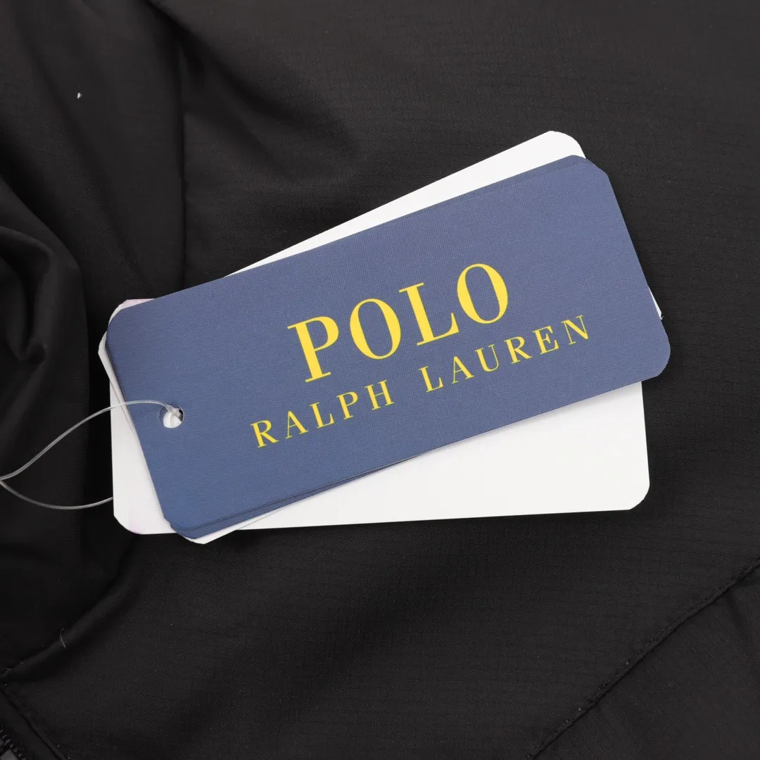 🅿️720 RALPH LAUREN/Ralph Lauren 24FW R51 pony logo embroidered down vest-paint black/matte black/matte navy Full of high-end look and feel, simple but not simple. Whether it is the fabric material or the overall outline, it has both fashionable styling and good cold-proof effect, and brings a comfortable wearing experience and feeling. It can concave shape and keep warm, three-dimensional and full, highly practical, filled with white duck down inside, same style for men and women, three-label customized accessories SIZE: M-XXL
